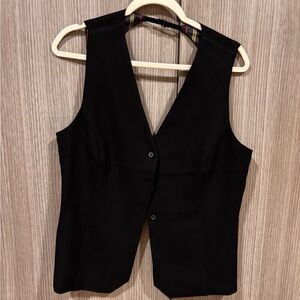 Anthro Women's Vest (open back)